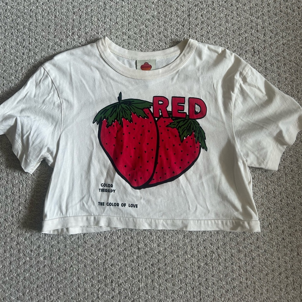 Farm Rio Strawberry Graphic Tee